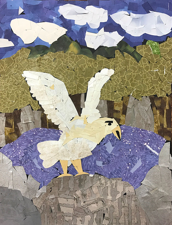 Coyle-inspired student artwork from Louisiana