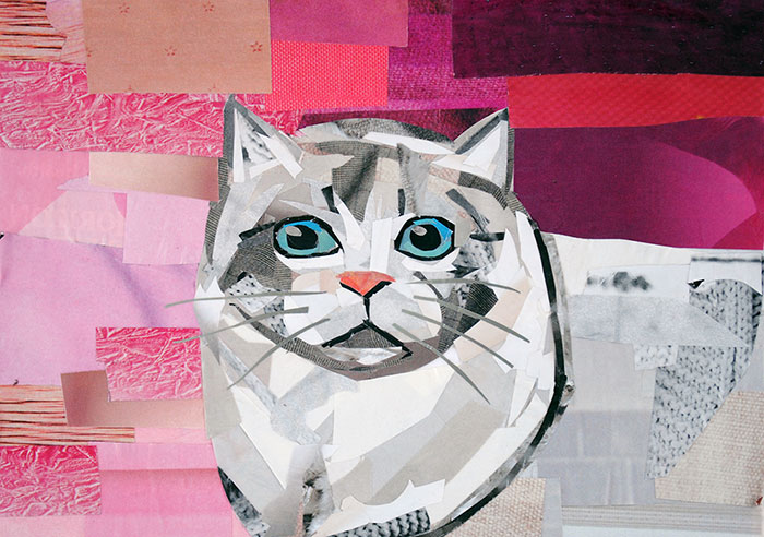 Ragamuffin by collage artist Megan Coyle