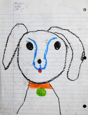 childhood-art-Dog-1992