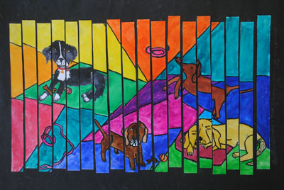 childhood-art-Dogs-watercolor