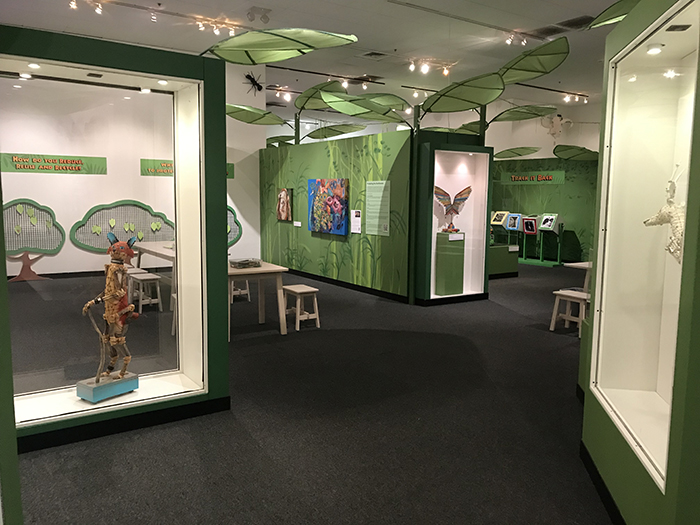 Junkyard Jungle Exhibit featuring Megan Coyle's artwork