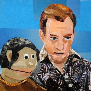 Gob collage inspired by Arrested Development by Megan Coyle