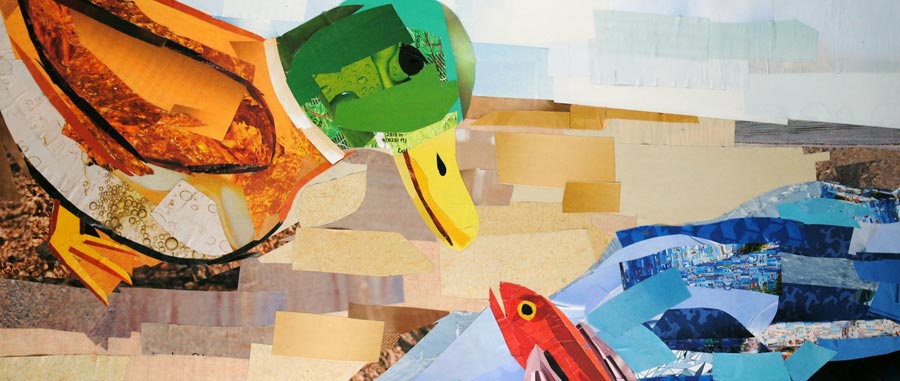 How to Make a Paper Collage  Megan Coyle: Artist & Illustrator