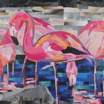 Title: Flamingo Dancers